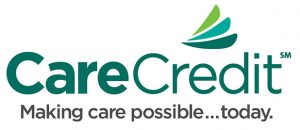 Green Care Credit logo with “Making care possible...today” underneath
